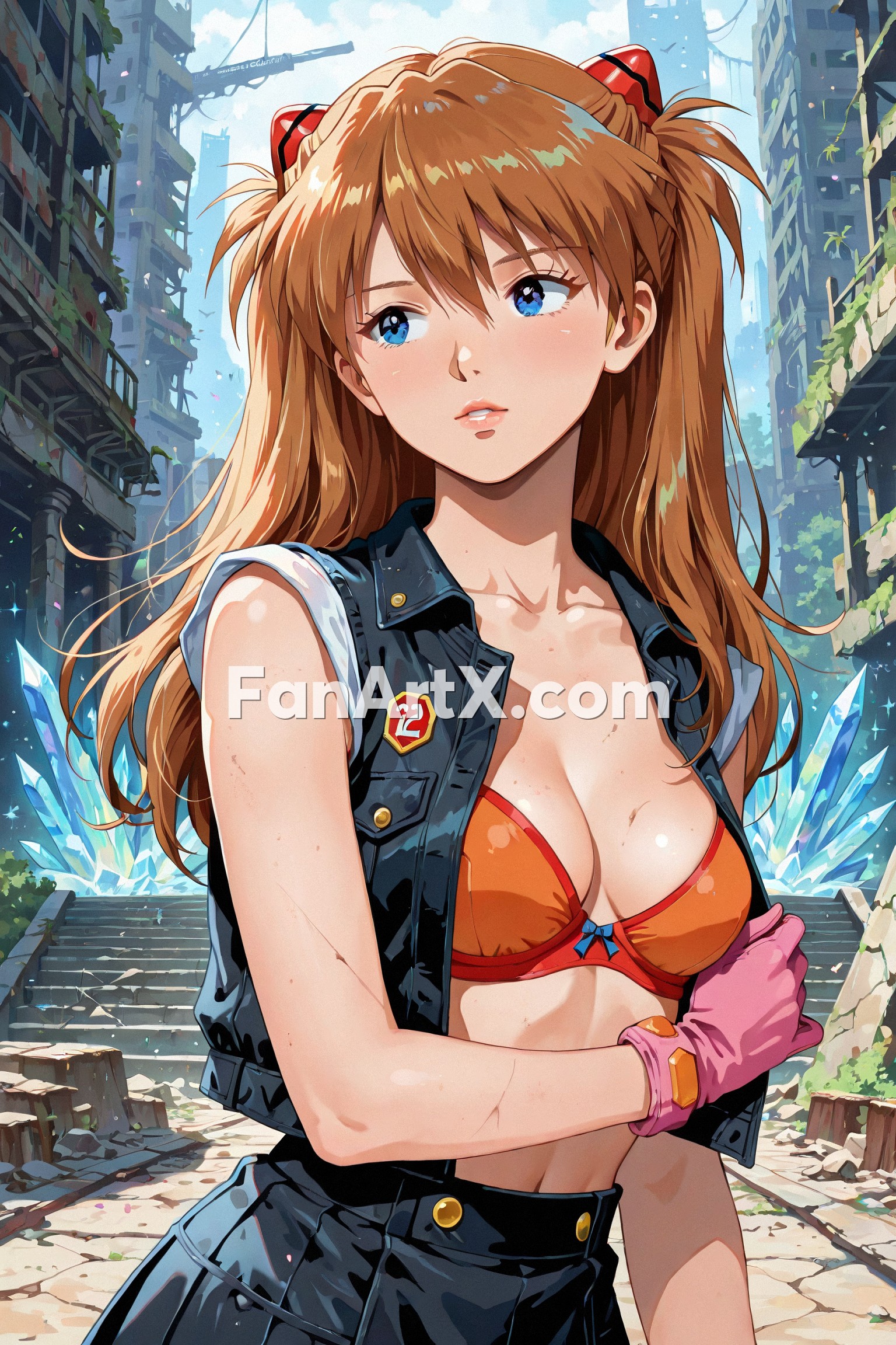 Asuka Langley Soryu fanart - Neon Genesis Evangelion Character 1069937